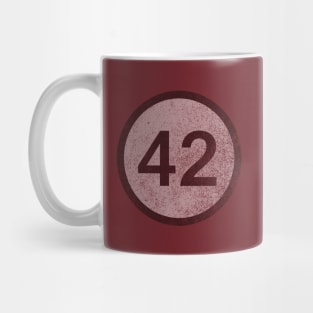 42 (faded) Mug